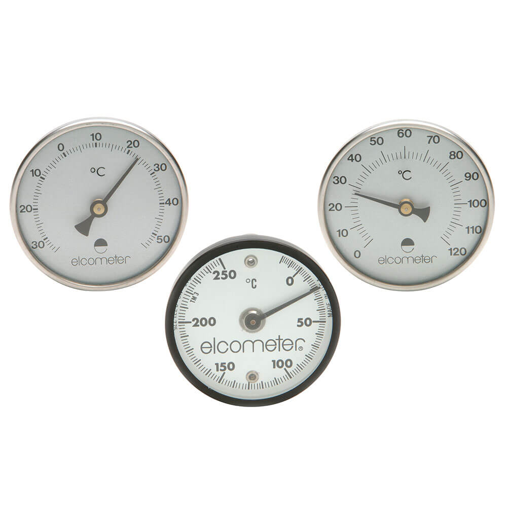 Elcometer Magnetic Steel Thermometer 0-120°C
