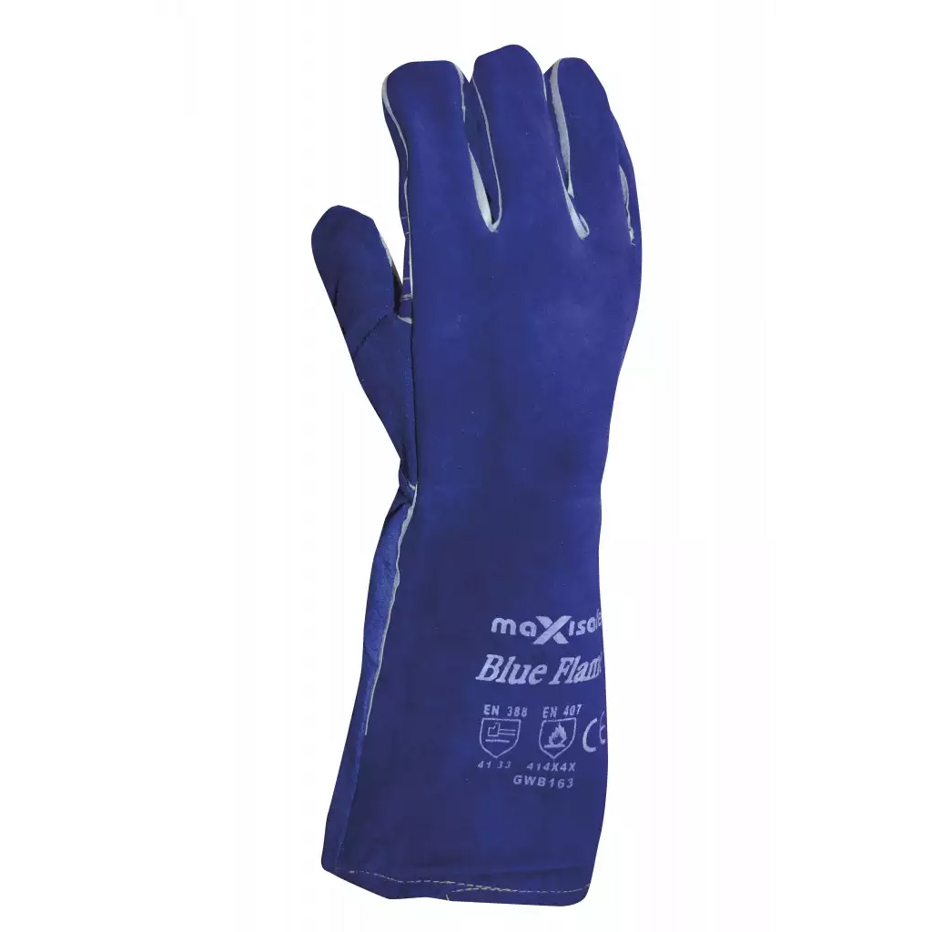PPE Blue Flame Kevlar Welders Gloves