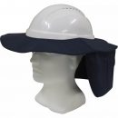 Head Protection Hat Brim with Neck Flap