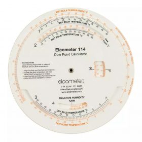 Climatic Testing Elcometer Dew Point Calculator