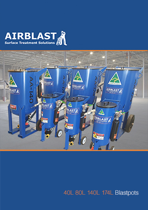 Blast Pots Airblast 140L Sand Blast BlastPot AB140